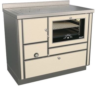 Holzherd Rizzoli - Serie RI mit Backofen - RI 100 - 8  kW - Variant