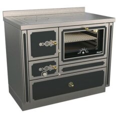 Holzherd Rizzoli - Serie RI mit Backofen - RI 100 - 8  kW - Epoka