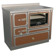 Holzherd Rizzoli - Serie RI mit Backofen - RI 100 - 8  kW - Epoka