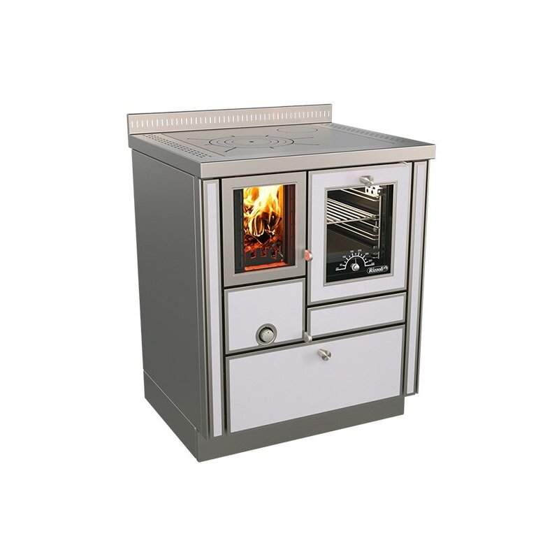 Holzherd Rizzoli - Serie RVI mit Backofen - RVI 70 - 8  kW -  Variant