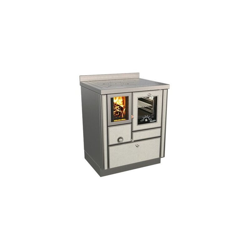 Holzherd Rizzoli - Serie RVI mit Backofen - RVI 70 - 8  kW -  Variant
