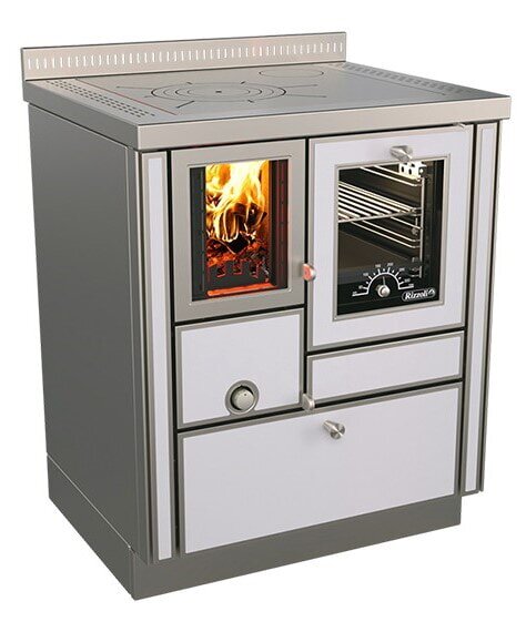 Holzherd Rizzoli - Serie RVI mit Backofen - RVI 70 - 8  kW -  Variant