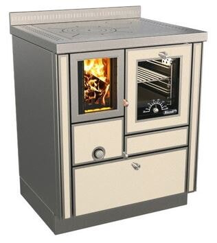 Holzherd Rizzoli - Serie RVI mit Backofen - RVI 70 - 8  kW -  Variant