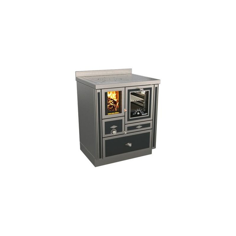 Holzherd Rizzoli - Serie RVI mit Backofen - RVI 70 - 8 kW - Epoka