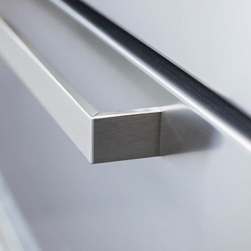 Holzherd Rizzoli - Serie RVI mit Backofen - RVI 80 - 8 kW - Standard Edelstahl