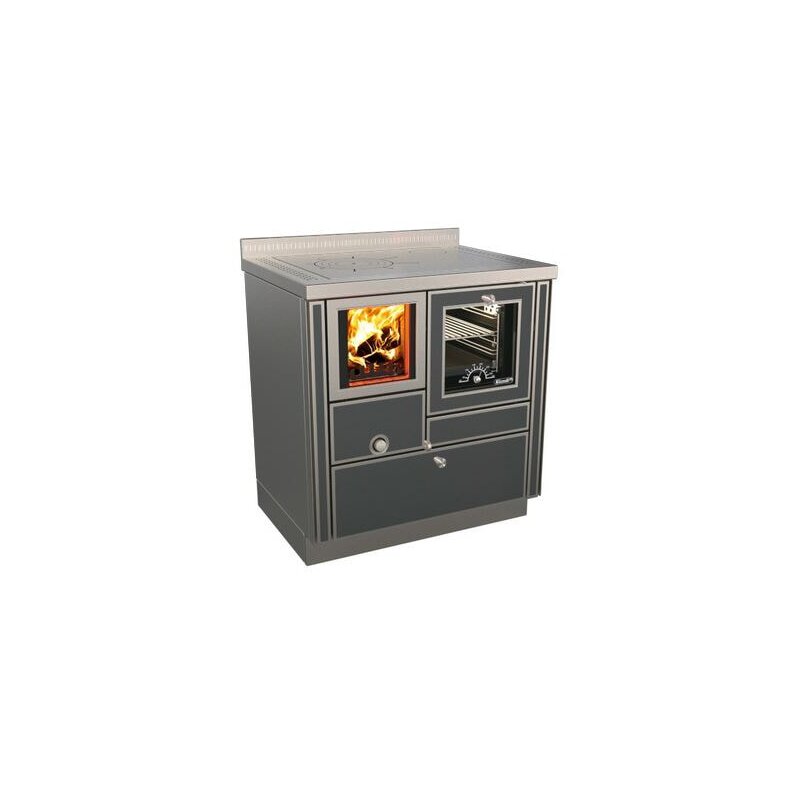 Holzherd Rizzoli - Serie RVI mit Backofen - RVI 80 - 8  kW - Variant