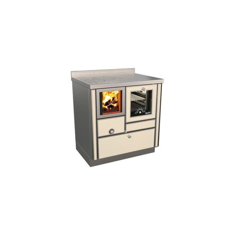 Holzherd Rizzoli - Serie RVI mit Backofen - RVI 80 - 8  kW - Variant