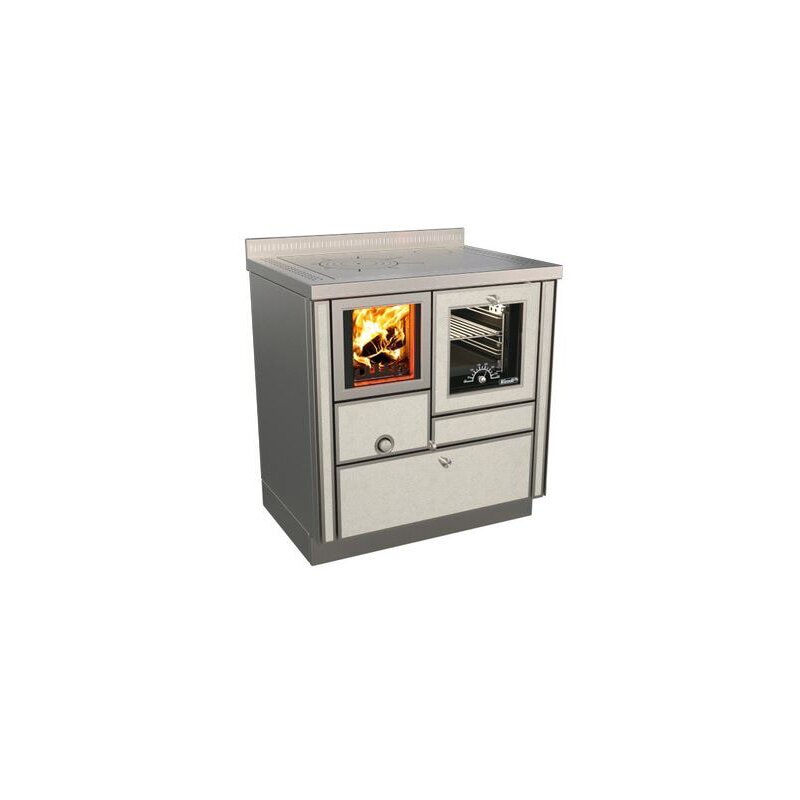 Holzherd Rizzoli - Serie RVI mit Backofen - RVI 80 - 8  kW - Variant