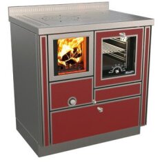 Holzherd Rizzoli - Serie RVI mit Backofen - RVI 80 - 8  kW - Variant