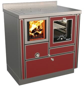 Holzherd Rizzoli - Serie RVI mit Backofen - RVI 80 - 8  kW - Variant