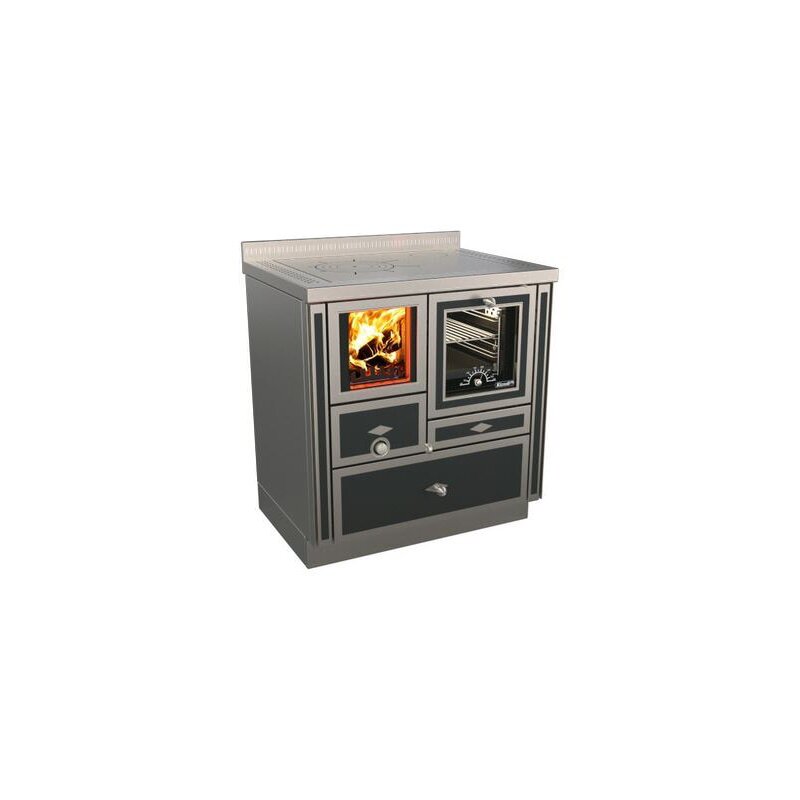 Holzherd Rizzoli - Serie RVI mit Backofen - RVI 80 - 8 kW - Epoka