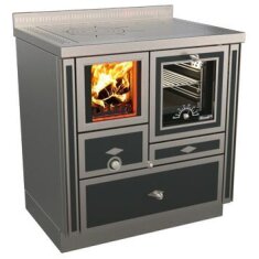 Holzherd Rizzoli - Serie RVI mit Backofen - RVI 80 - 8 kW...