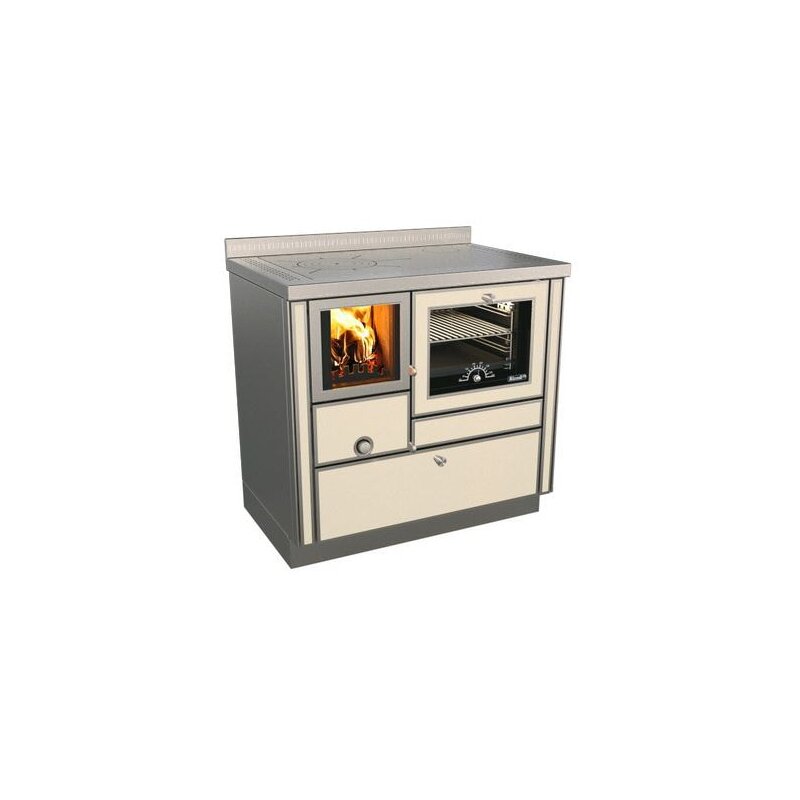 Holzherd Rizzoli - Serie RVI mit Backofen - RVI 90 - 8 kW - Variant