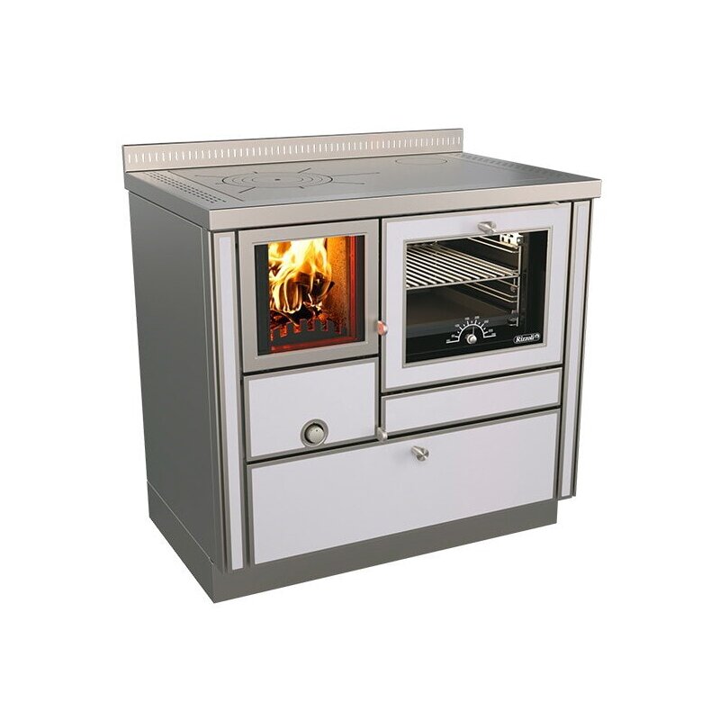 Holzherd Rizzoli - Serie RVI mit Backofen - RVI 90 - 8 kW - Variant