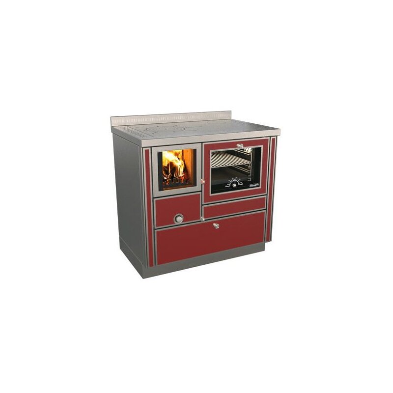 Holzherd Rizzoli - Serie RVI mit Backofen - RVI 90 - 8 kW - Variant