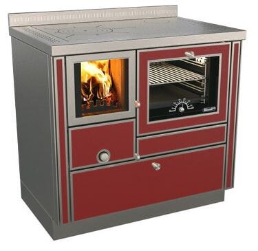 Holzherd Rizzoli - Serie RVI mit Backofen - RVI 90 - 8 kW - Variant