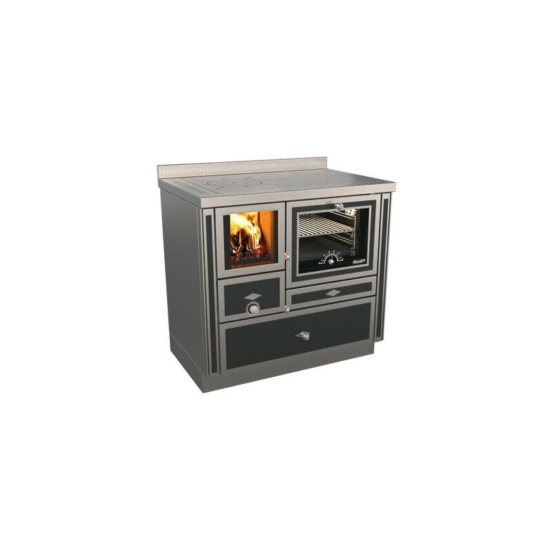 Holzherd Rizzoli - Serie RVI mit Backofen - RVI 90 - 8 kW - Epoka
