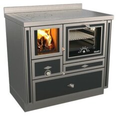 Holzherd Rizzoli - Serie RVI mit Backofen - RVI 90 - 8 kW...
