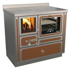 Holzherd Rizzoli - Serie RVI mit Backofen - RVI 90 - 8 kW - Epoka