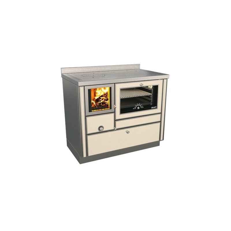 Holzherd Rizzoli - Serie RVI mit Backofen - RVI 100 - 8  kW - Variant