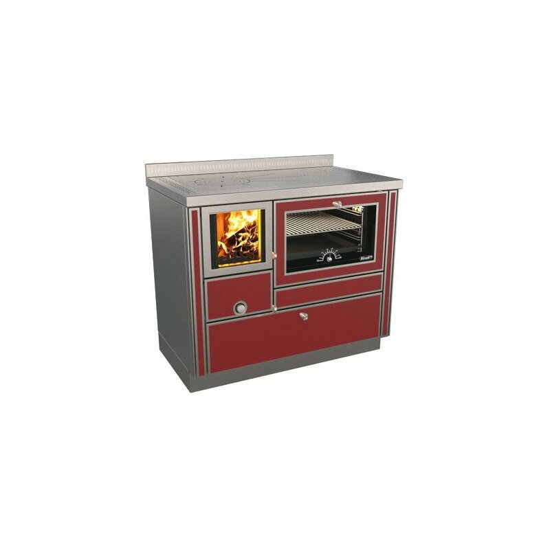 Holzherd Rizzoli - Serie RVI mit Backofen - RVI 100 - 8  kW - Variant