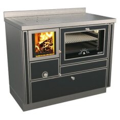 Holzherd Rizzoli - Serie RVI mit Backofen - RVI 100 - 8  kW - Variant