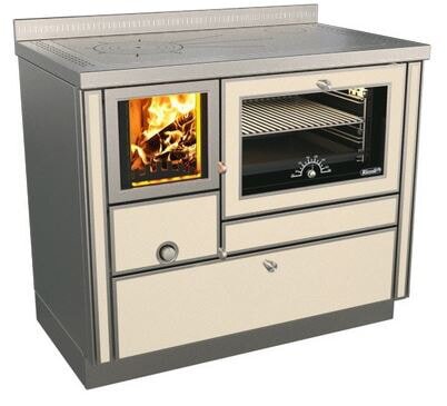 Holzherd Rizzoli - Serie RVI mit Backofen - RVI 100 - 8  kW - Variant