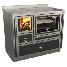 Holzherd Rizzoli - Serie RVI mit Backofen - RVI 100 - 8 kW - Epoka