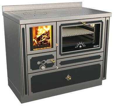 Holzherd Rizzoli - Serie RVI mit Backofen - RVI 100 - 8 kW - Epoka