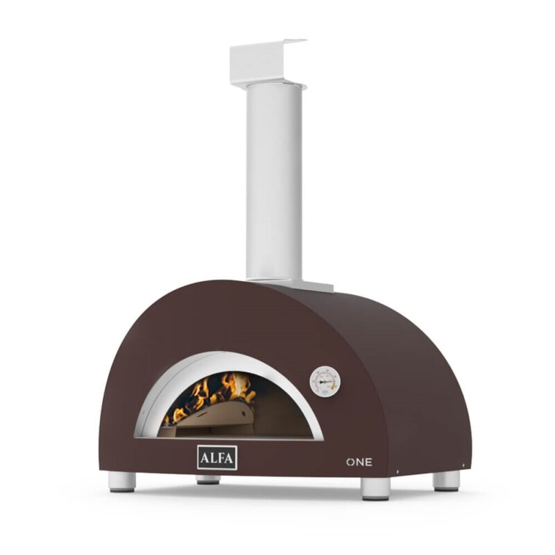 Pizza Holzofen Alfa Forni Moderno - One in Kupfer