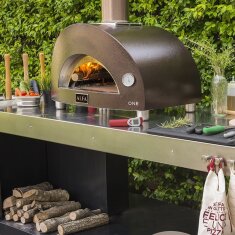Pizza Holzofen Alfa Forni Moderno - One in Kupfer