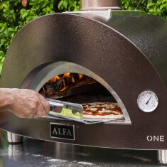 Pizza Holzofen Alfa Forni Moderno - One in Kupfer