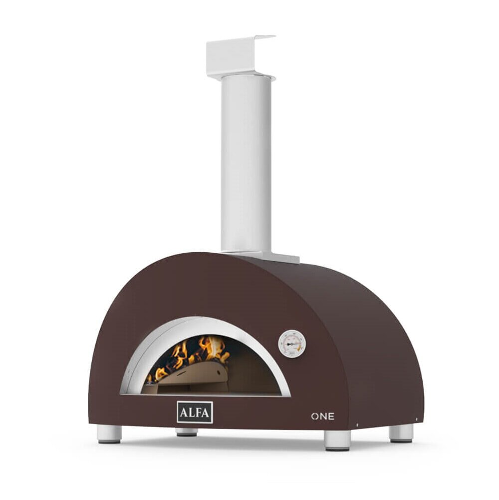 Pizza Holzofen Alfa Forni Moderno - One in Kupfer