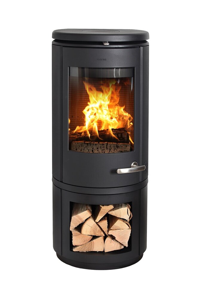 Kaminofen Gussofen Morsoe 7843 mit Holzfach - 7,3 kW - mit DIBt-Prüfung