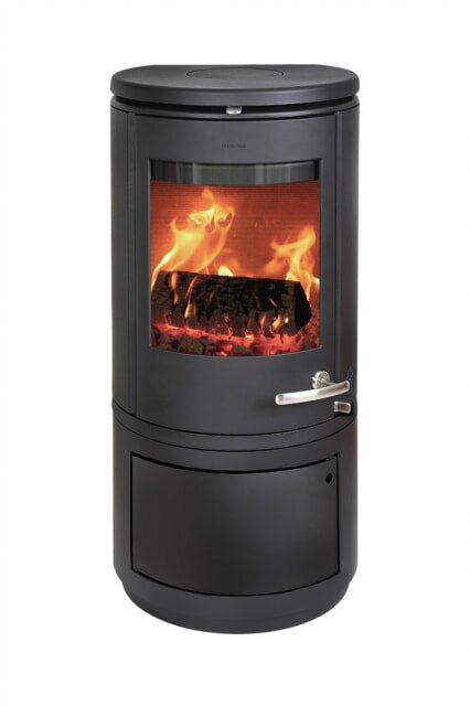 Kaminofen Gussofen Morsoe 7843 mit Holzfach - 7,3 kW - mit DIBt-Prüfung