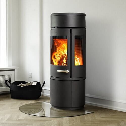 Kaminofen Gussofen Morsoe 7943 mit Holzfach - 7,3 kW - mit DIBt-Prüfung