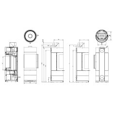 Kaminofen Austroflamm Lux - 7 kW