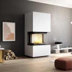 Kaminbausatz SCAN 5004-S FRL mit Hebetür - 7,8 kW