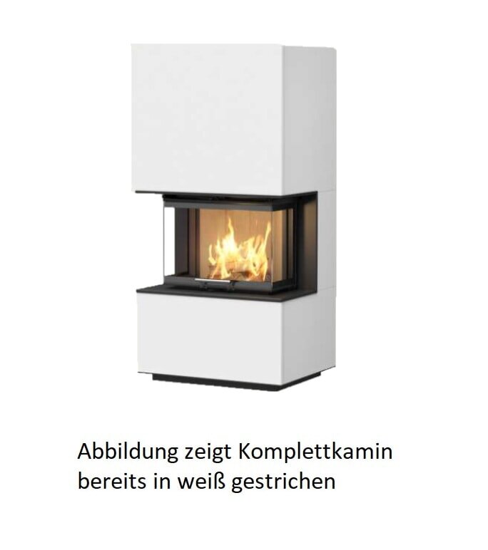 Kaminbausatz SCAN 5004-S FRL mit Hebetür - 7,8 kW