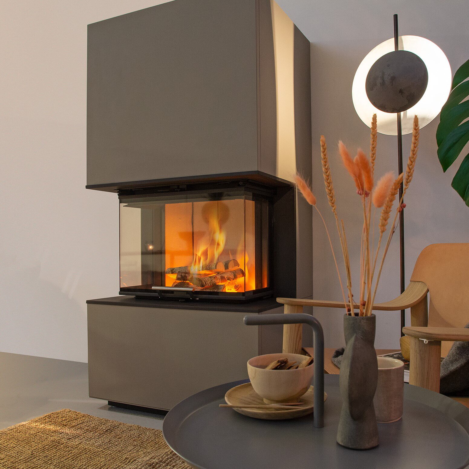 Kaminbausatz SCAN 5004-S FRL mit Hebetür - 7,8 kW