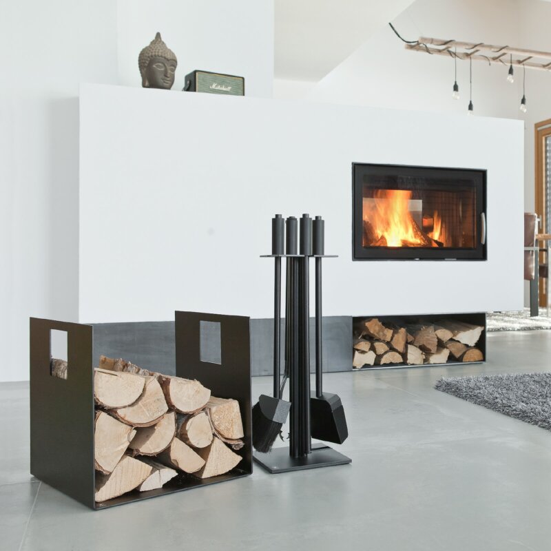 Red Anvil - Holzlager Lava Station mit WoodPack Holztragetasche