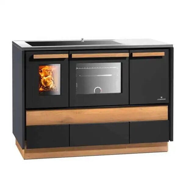 Küchenherd Lohberger Dachstein - Alpin mit Warmhaltefach - 6 kW