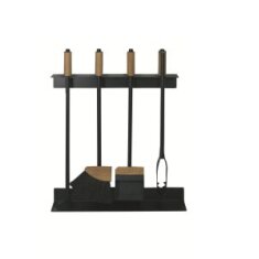 Kaminbesteck Red Anvil - Black Plate 4 Vario 43cm