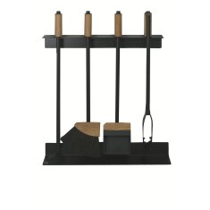 Kaminbesteck Red Anvil - Black Plate 4 Vario 57cm