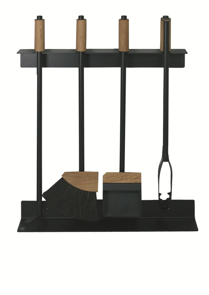 Kaminbesteck Red Anvil - Black Plate 4 Vario 57cm