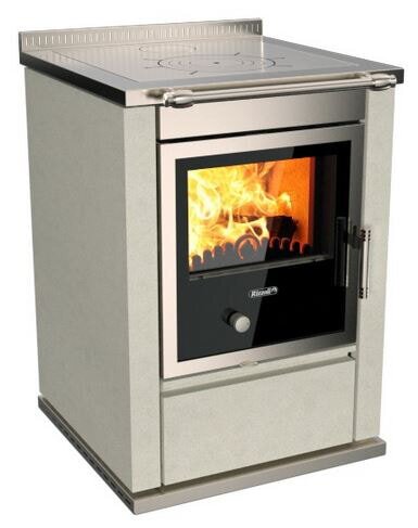 Holzherd Rizzoli - Serie S ohne Backofen - S 60 - 7,5 kW - Moderna