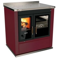 Holzherd Rizzoli - Serie S mit Backofen - S 80 - 10 kW -...
