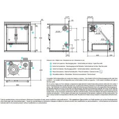 Holzherd Rizzoli - Serie S mit Backofen - S 80 - 9,7 kW - Classica