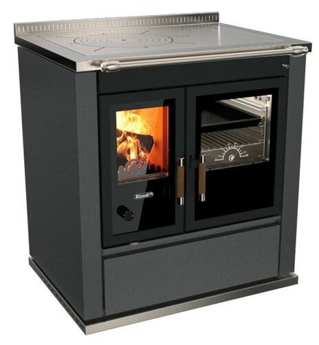 Holzherd Rizzoli - Serie S mit Backofen - S 80 - 10 kW - Classica