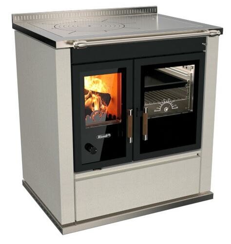 Holzherd Rizzoli - Serie S mit Backofen - S 80 - 10 kW - Classica